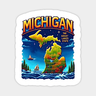 Michigan Lover Magnet