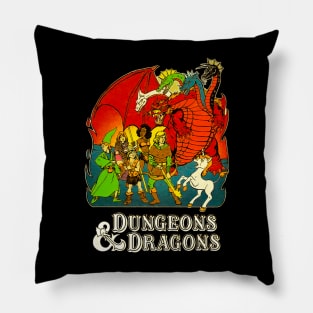 dungeons and dragons Pillow