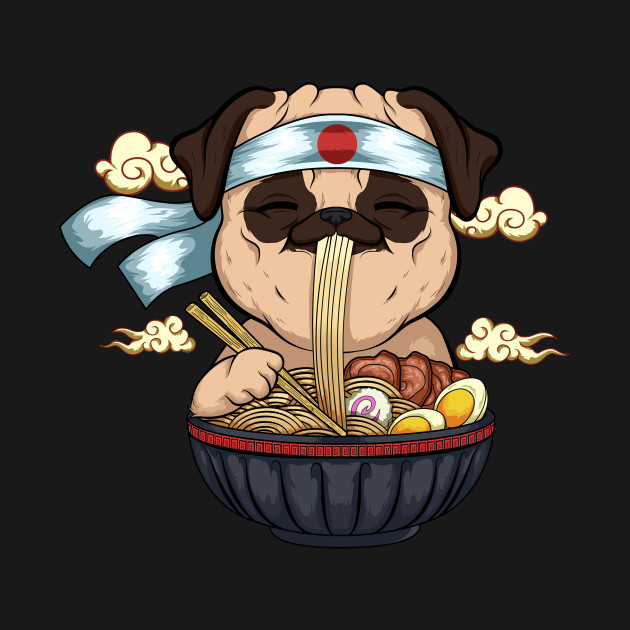 Discover Chinese food pug lovers - Asian Food - T-Shirt