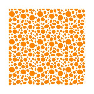 Orange dots pattern T-Shirt