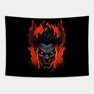 Halloween evil shirt Tapestry