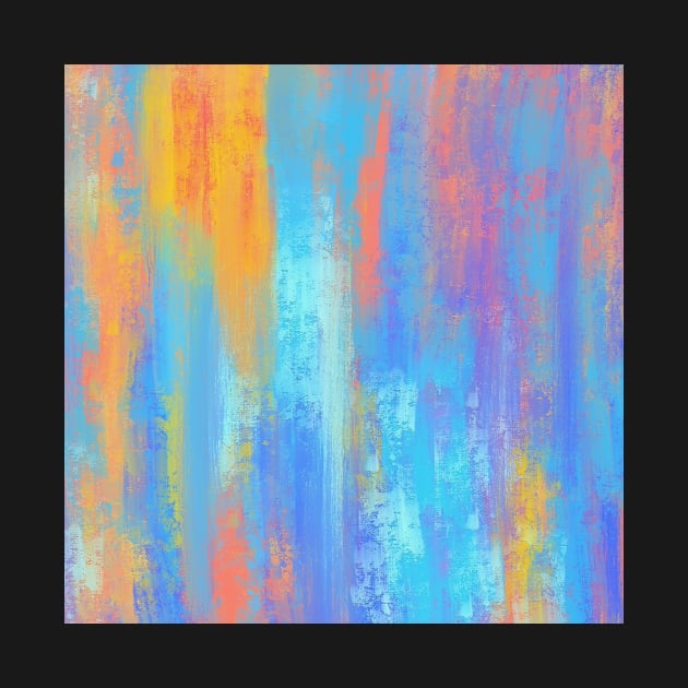 Abstract Blue and Orange by Cato99