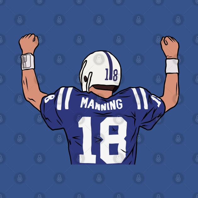 Peyton Manning Celebration by rattraptees