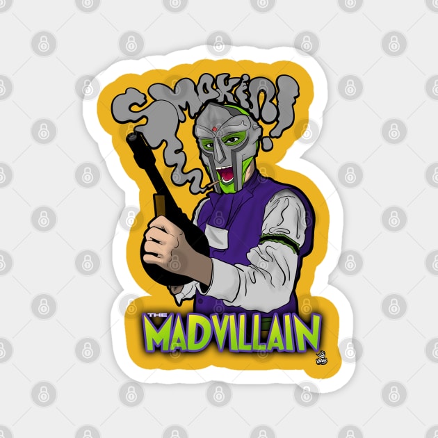 The Masked Madvillain Magnet by TheDopestRobot