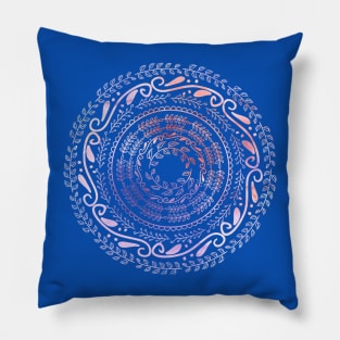 Pastel colors Mandala Pillow