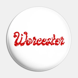 Worcester, MA Stars Pin