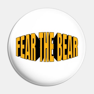 fear the bear Pin