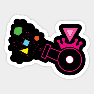 Just Shapes and Beats Sticker for Sale by StoneDraws