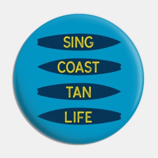 Surf Puns Pin