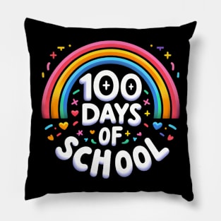 100 Days of School Pillow