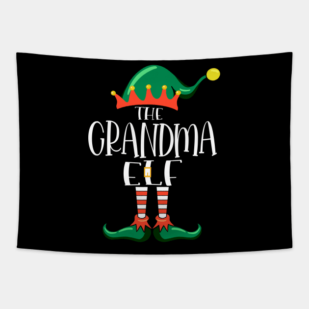 ELF Family - The GRANDMA ELF Family Tapestry by Bagshaw Gravity