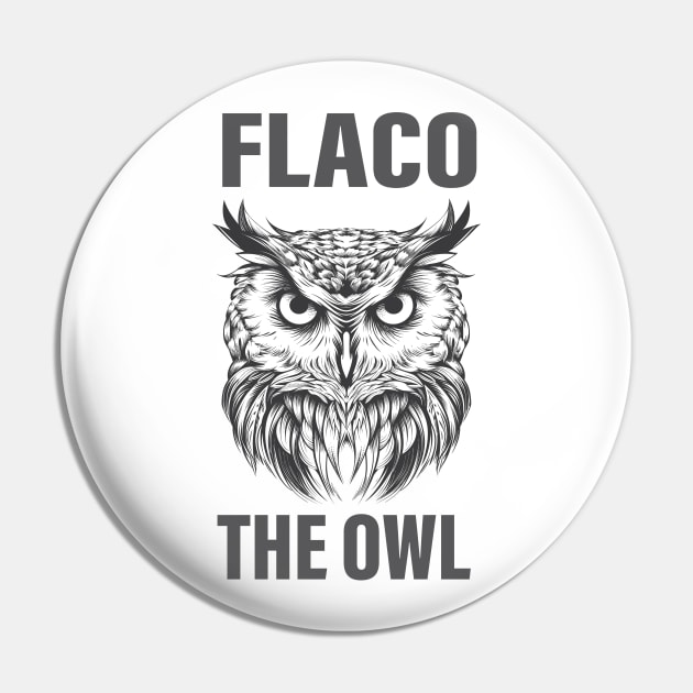 Flaco The Owl Pin by RansomBergnaum