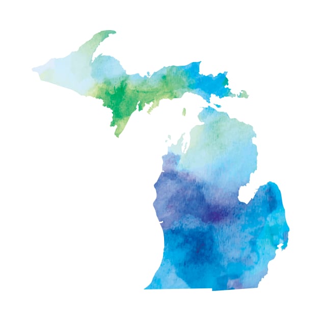 Michigan Watercolor by UnderwaterSky