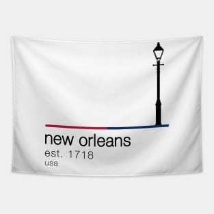 New Orleans Bourbon Street Light Tapestry