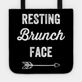 Resting brunch face Tote