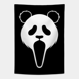 Panda Scream Tapestry