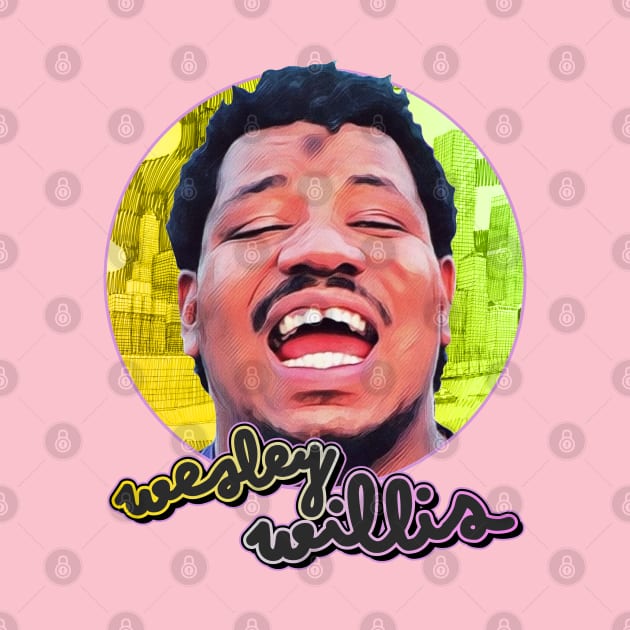 Retro Wesley Willis Visual Tribute by darklordpug