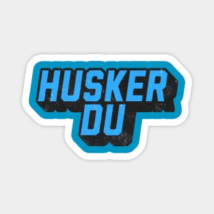 Husker Under Blue Magnet