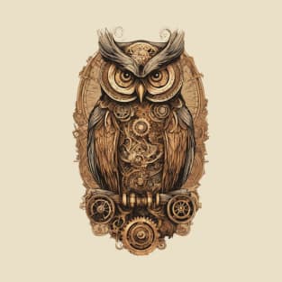 Steampunk Owl T-Shirt