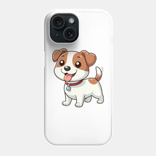 chubby Jack Russell Terrier puppy Phone Case