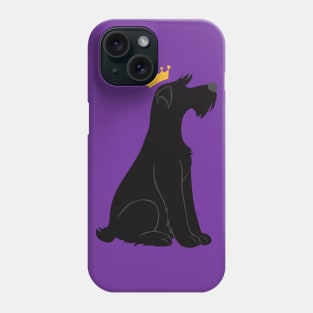 Schnauzer Prince Phone Case