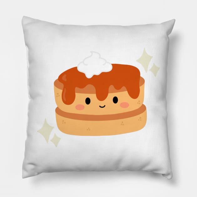 Fluffy Pancakes Pillow by Artisticallyleslie