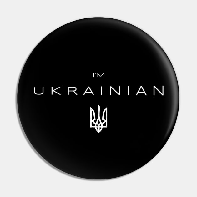 I am Ukrainian Pin by Yasna