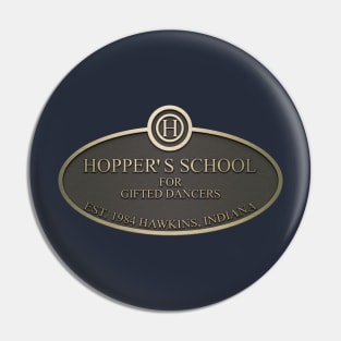 Hopper's School for Gifted Dancers Pin