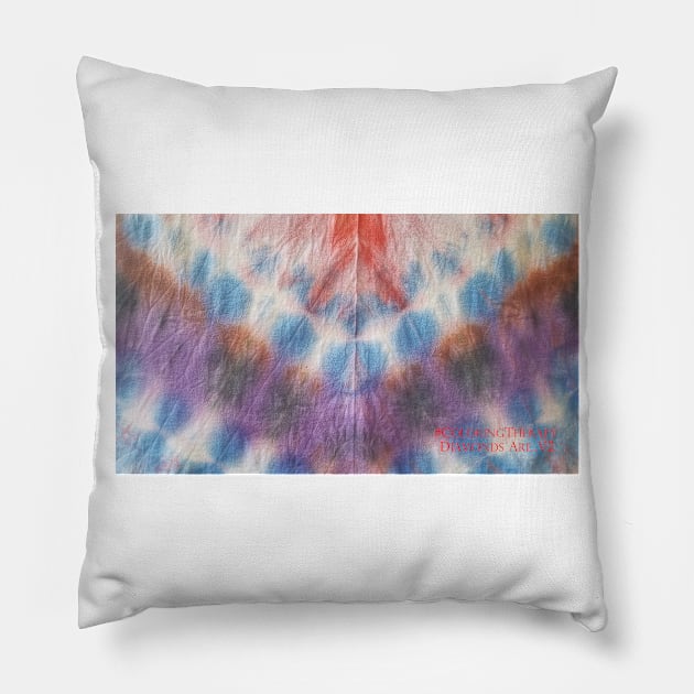 Diamonds Are...v2 Pillow by ajbruner77