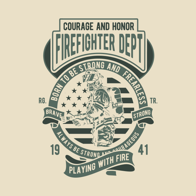 Firefighter Dept by Pureteeshop