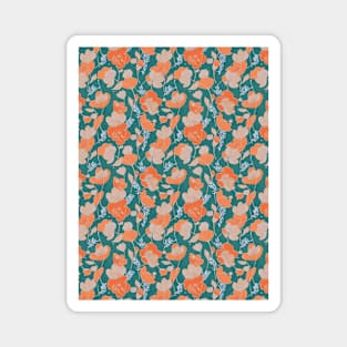 Buttercup floral pattern Magnet