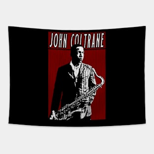 Vintage Retro John Coltrane Tapestry