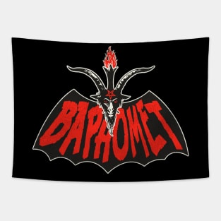 BAPHOMET aka Red (Bat)phomet Tapestry