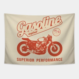 Gasoline Inspired - Vintage Motorbike Tapestry