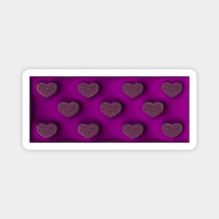 violet roses Magnet