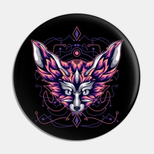 red fox awesome gift Pin