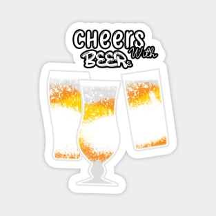 Cheers with Beers Magnet