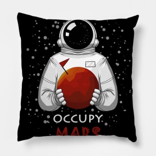 Occupy Mars Pillow