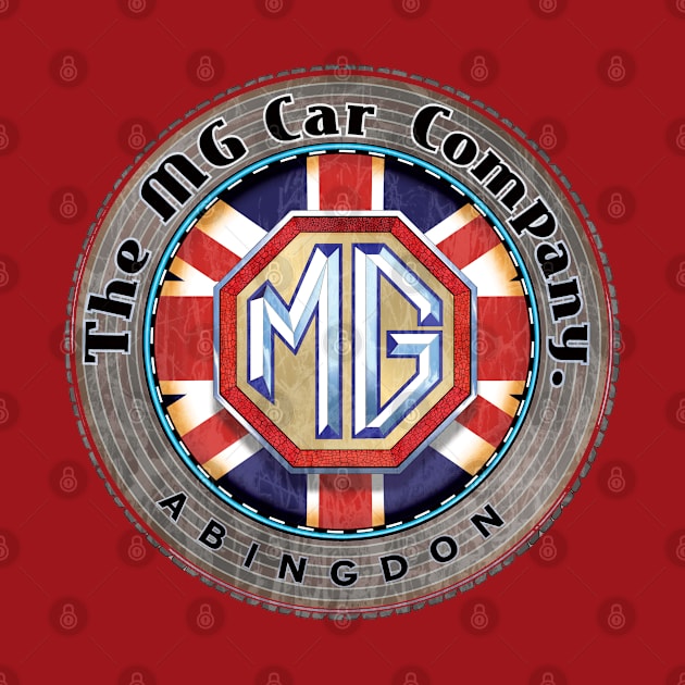 MG cars Abingdon England by Midcenturydave