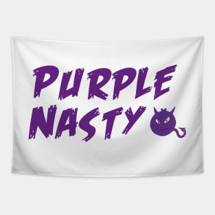 Purple Nasty Devil Tapestry