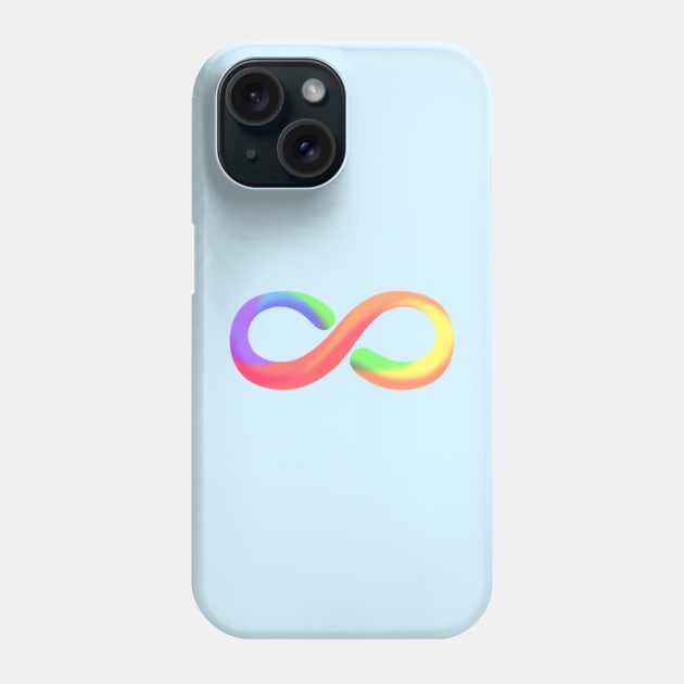 Autism & Neurodivergent pride symbol Phone Case by Nyanibun