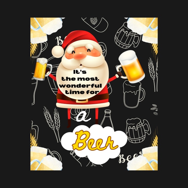 Celebrate the Most Wonderful Time of the Year with a Beer by Tee Trendz