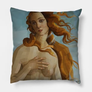 Venus after Botticelli Pillow