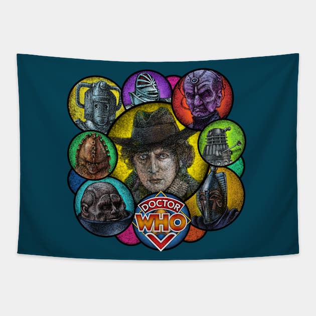 Classic Doctor Tapestry by Rosado