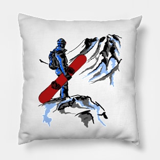 Snowboarding Pillow