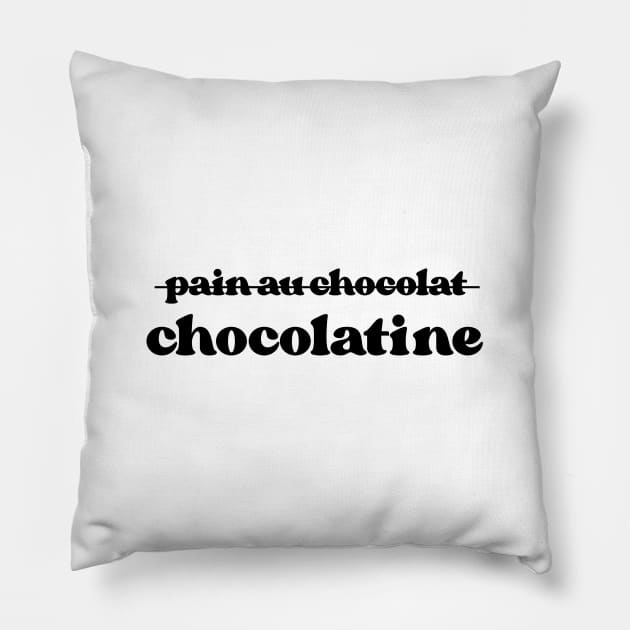 Chocolatine Pillow by LemonBox