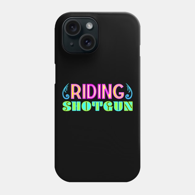 Riding Shotgun Phone Case by Jokertoons