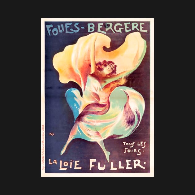 La Loie Fuller, Folies-Bergere, 1897 by WAITE-SMITH VINTAGE ART