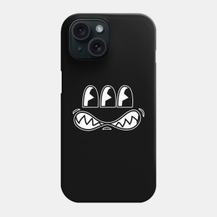 Toon eyes- retro simpsons Radioactive 3 eyed Fish design Phone Case
