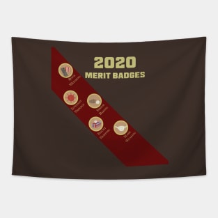 2020 Merit Badges - Basic Set Tapestry